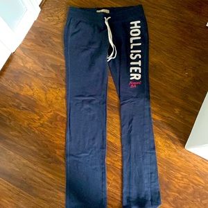Navy Blue Hollister Sweat Pants!
